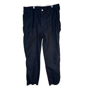 ZARA Origins Size 32 Black Cargo Pants